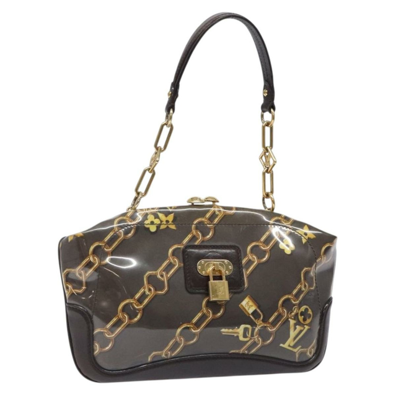 【日本直送】路易威登 Monogram Charm Sac Fermoir 包 深棕色 M95155 LV 授權 131805-0