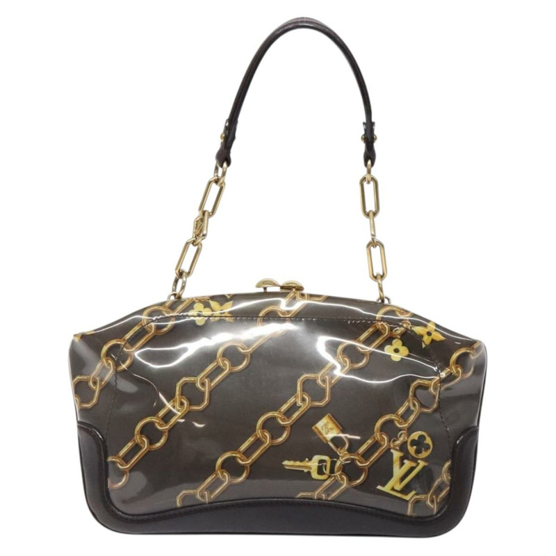 【日本直送】路易威登 Monogram Charm Sac Fermoir 包 深棕色 M95155 LV 授權 131805-1
