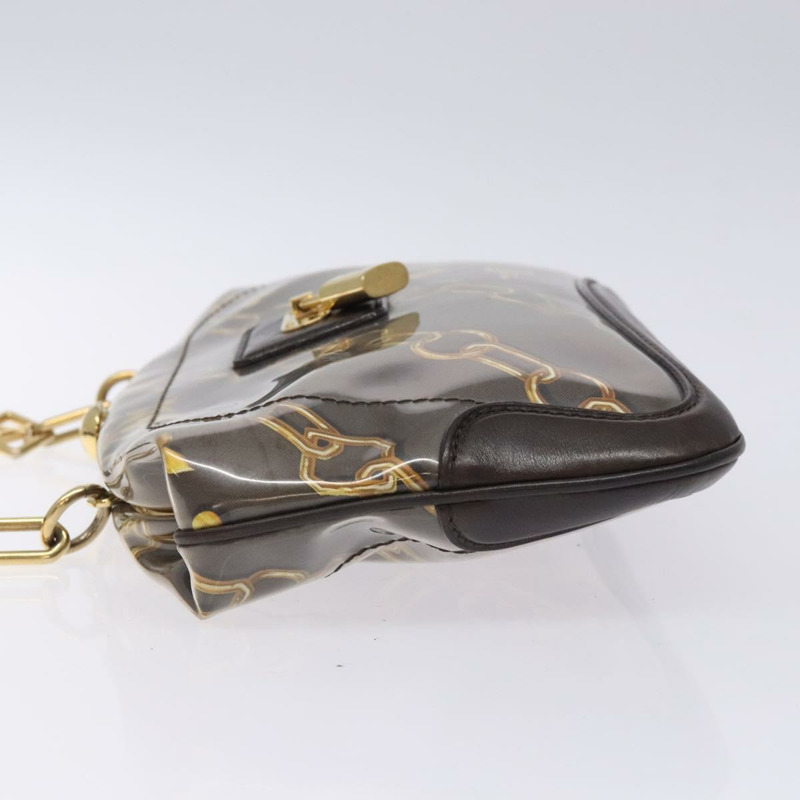 【日本直送】路易威登 Monogram Charm Sac Fermoir 包 深棕色 M95155 LV 授權 131805-3