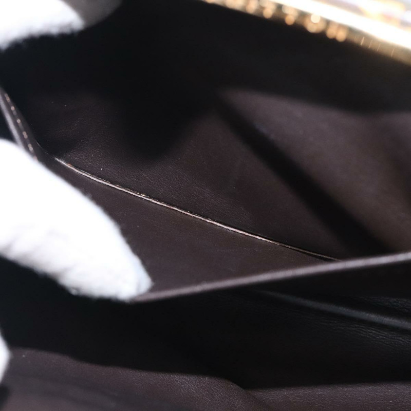 【日本直送】路易威登 Monogram Charm Sac Fermoir 包 深棕色 M95155 LV 授權 131805-20