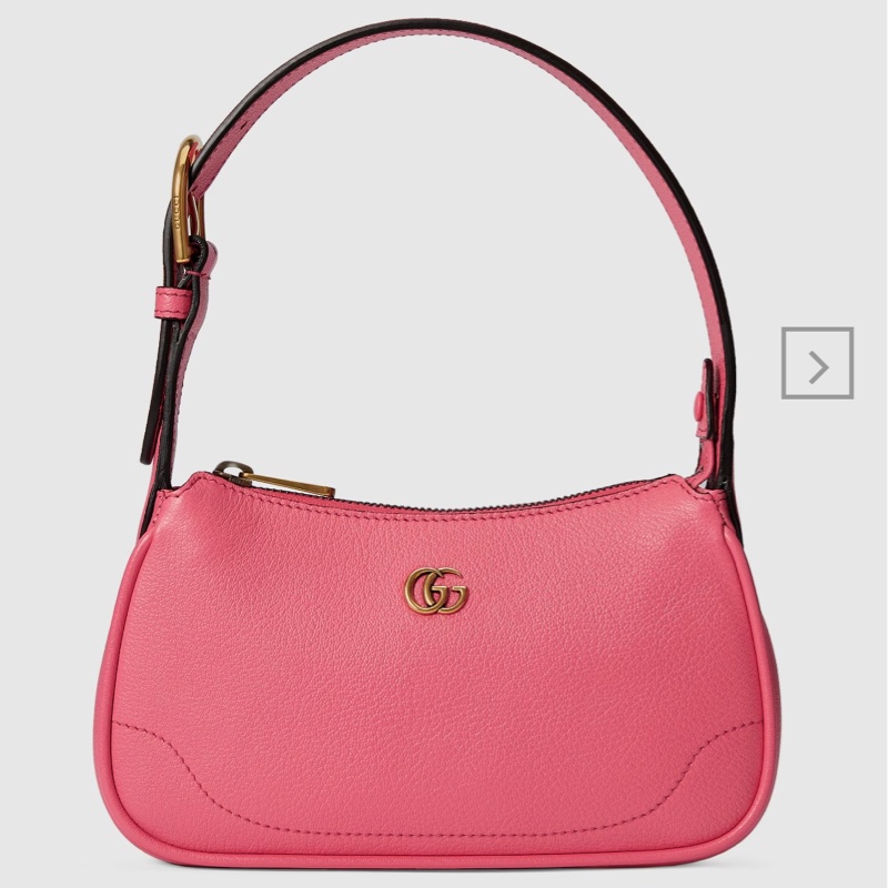 Gucci Aphrodite Mini 粉色 小羊皮 愛神包-0