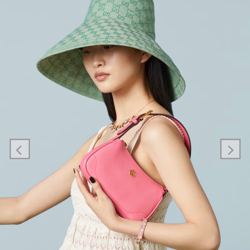 Gucci Aphrodite Mini 粉色 小羊皮 愛神包-1