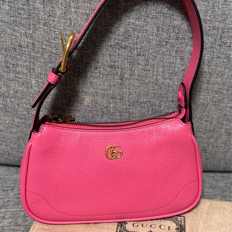 Gucci Aphrodite Mini 粉色 小羊皮 愛神包-3