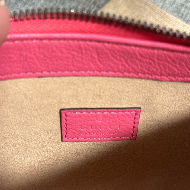 Gucci Aphrodite Mini 粉色 小羊皮 愛神包-8