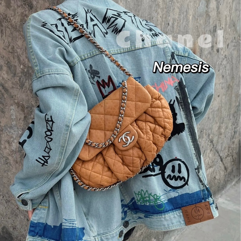 Chanel 焦糖色南瓜包-1