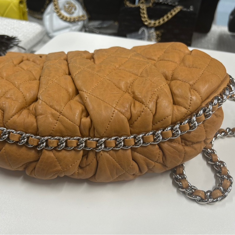 Chanel 焦糖色南瓜包-8