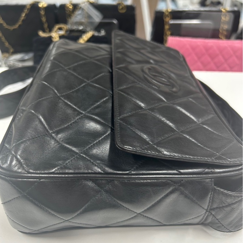 Chanel 金球流蘇黑武士-12