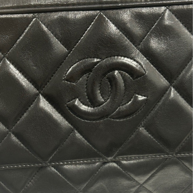 Chanel 金球流蘇黑武士-14