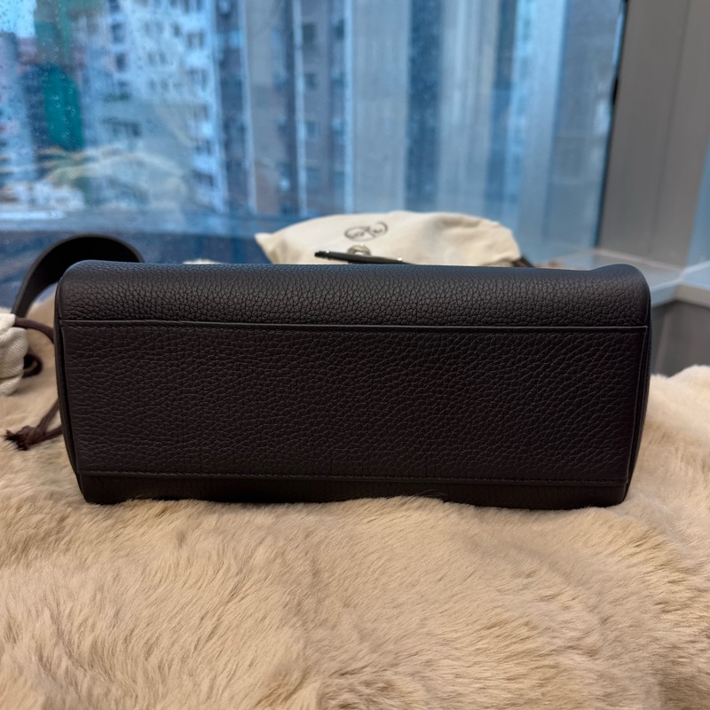 HERMES kelly messenger 黑银pm togo stamp k-7