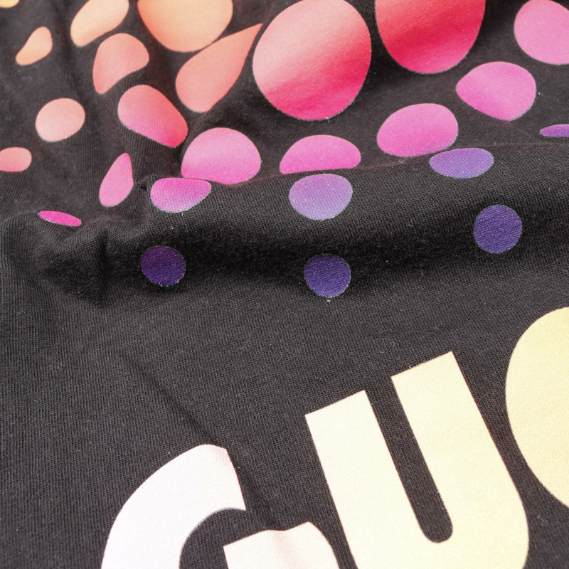 GUCCI LOVE PARADE T卹短袖棉質黑色多色二手男式#M-7