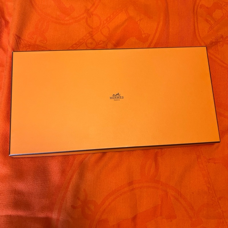 Hermes New Libris Stole  大頸巾 cashmere 85%+silk 15%-0