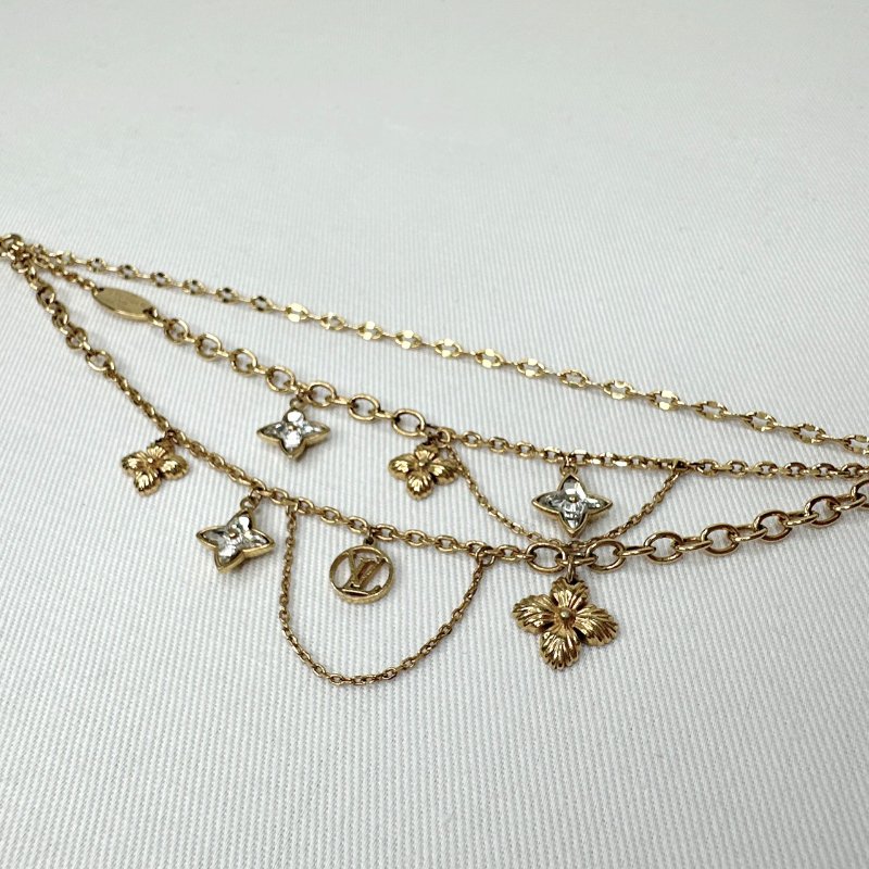 LV BLOOMING STRASS吊墜手鏈-1