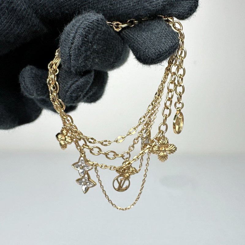 LV BLOOMING STRASS吊墜手鏈-2