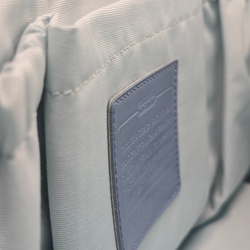 COACH 繽紛夏日 春夏款 經典 CC LOGO 單肩包 斜背包 托特包 （多功能爸媽包 附尿布墊+長背帶）-12