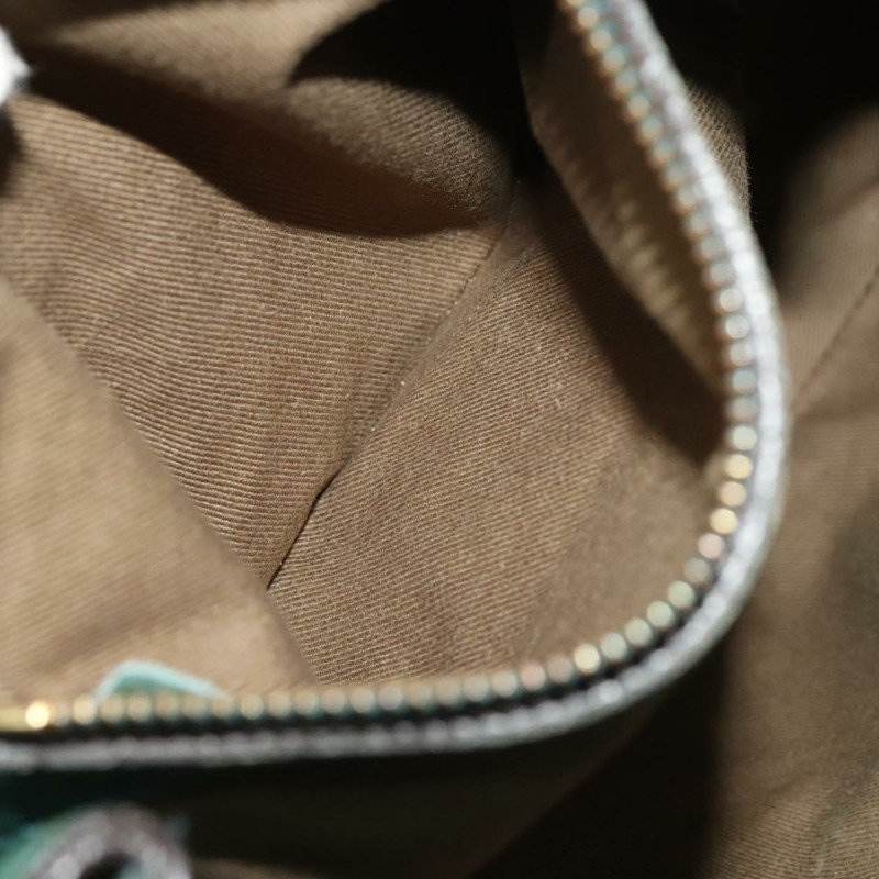 【日本直送】Chloe Elsie 手提包 皮革 兩用 綠色金色 正品 BA1842-22