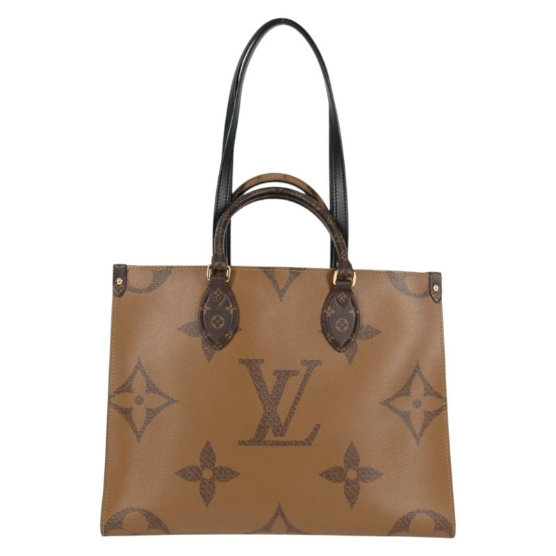 【日本直送】路易威登 Monogram Reverse Giant On the Go 中型手提包 M45321 LV 正品 PP834A-1