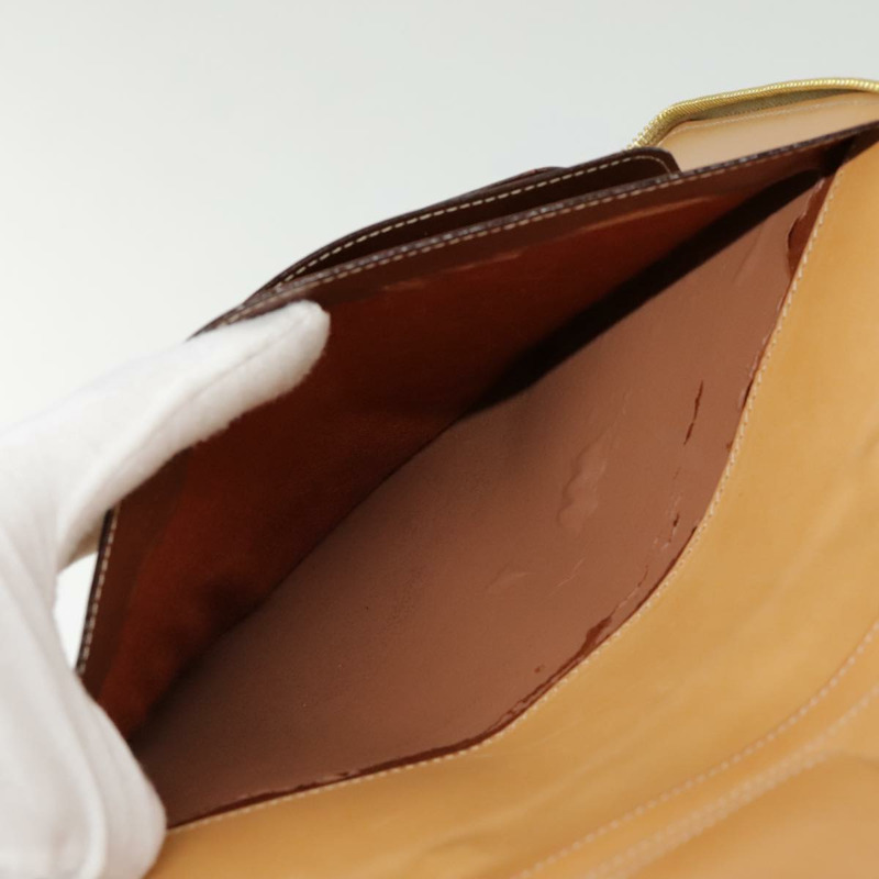 【日本直送】CELINE Macadam 帆布手拿包 PVC 皮革棕金色正品 90268-22