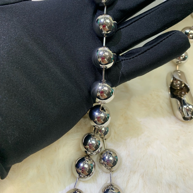 Balenciaga 巴黎世家 銀色 金屬頸鏈 XB563-6