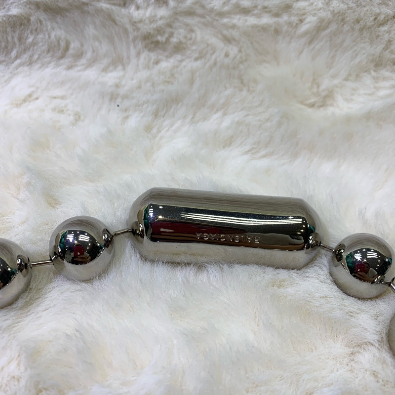 Balenciaga 巴黎世家 銀色 金屬頸鏈 XB563-13