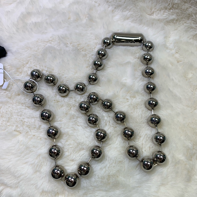 Balenciaga 巴黎世家 銀色 金屬頸鏈 XB563-14