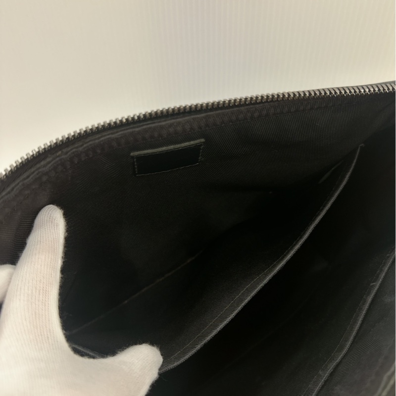 莉亞精品♡ LV 黑老花郵差包 二手美包-15