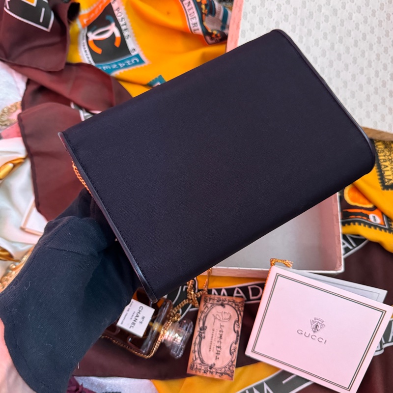 Gucci 信封包/斜背鏈條包/王吉娜古董精品-4
