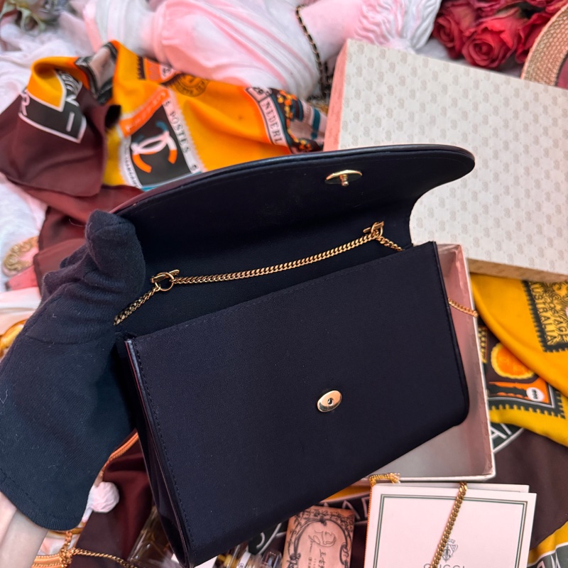 Gucci 信封包/斜背鏈條包/王吉娜古董精品-7