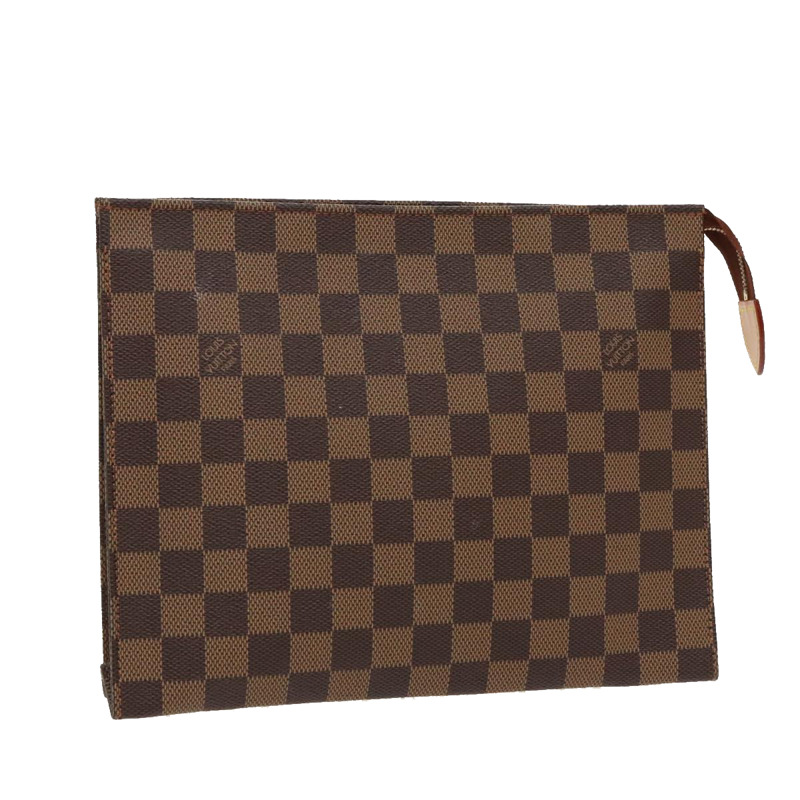 【日本直送】路易威登 Damier Ebene Poche 香水 26 袋 N47543 LV 正品 96548-0