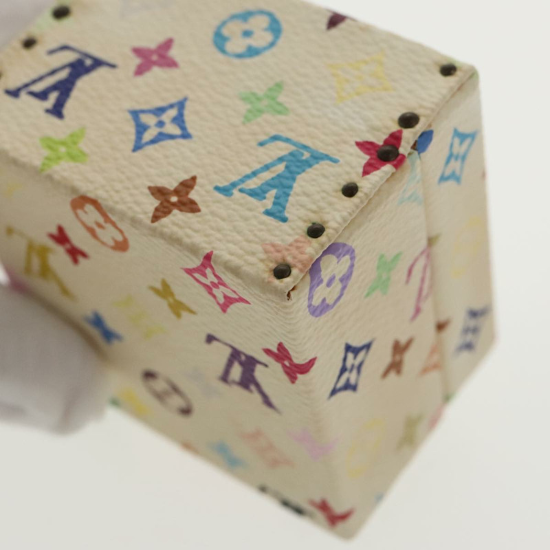 【日本直送】路易威登 Monogram Multicolor 珠寶盒 白色 LV 正品 96899A-15