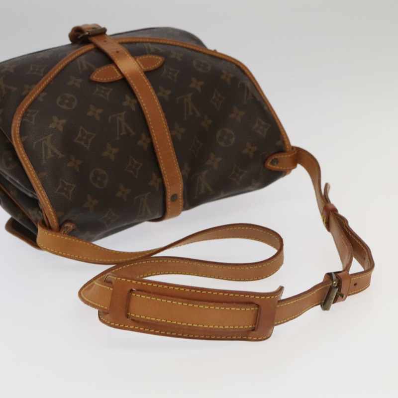【日本直送】路易威登 Monogram Saumur 30 肩背包 M42256 LV 授權 101105-6