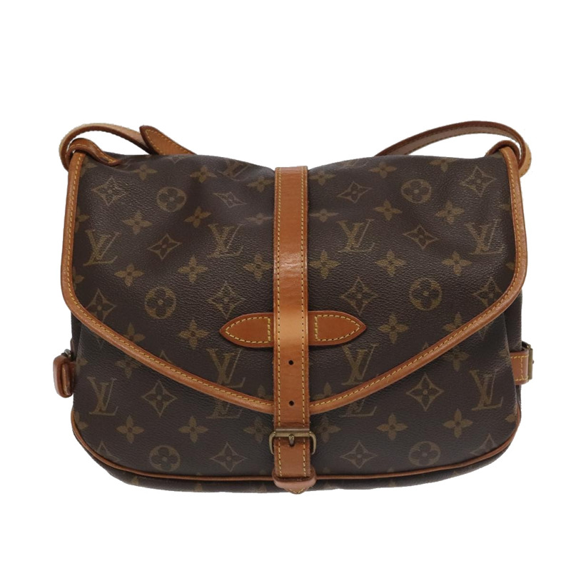 【日本直送】路易威登 Monogram Saumur 30 肩背包 M42256 LV 授權 101105-12