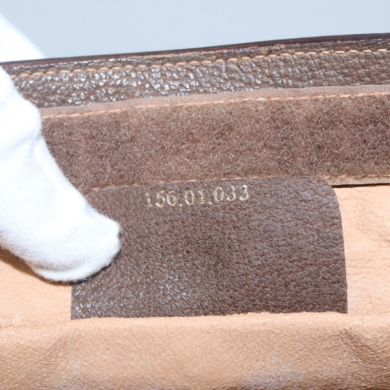 【日本直送】GUCCI GG Supreme Web Sherry Line 手拿包 PVC 米色 紅色 156 01 033 正品 MY044-11