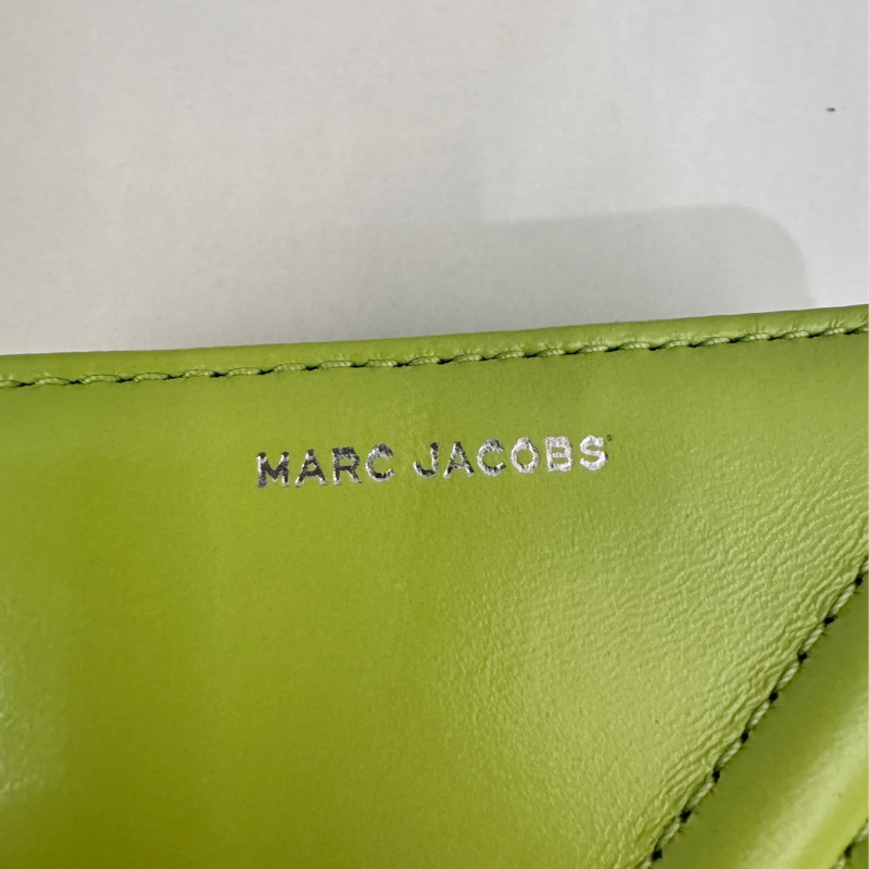 Marc Jacobs 青蘋果綠短夾|全新未使用|附保證卡+原紙卡夾|-7