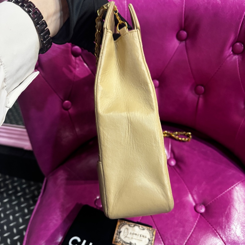 Chanel 31bag 奶茶色/王吉娜古董精品-3