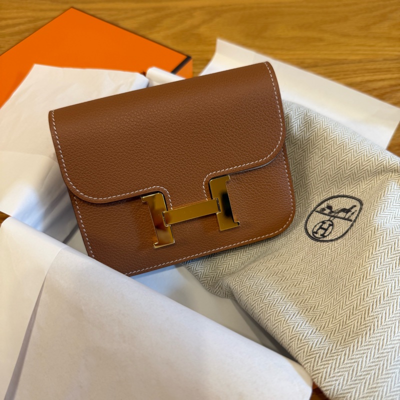 閒置品❗️愛馬仕 Hermes Constance Slim 康康 小錢包 2023年-0