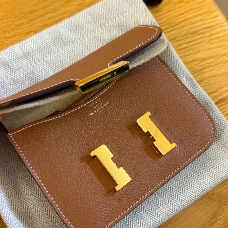 閒置品❗️愛馬仕 Hermes Constance Slim 康康 小錢包 2023年-1