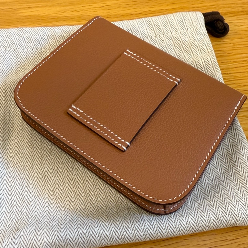 閒置品❗️愛馬仕 Hermes Constance Slim 康康 小錢包 2023年-6