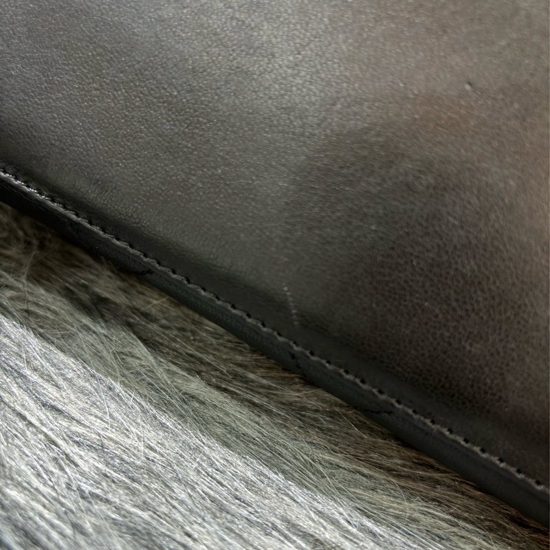 CHANEL 黑色 全皮 皮穿鍊 銀鍊 金屬 LOGO 雙C 拉鍊 手提包 肩背包 老香包 吐司包 側背包 公事包 豆腐包-12