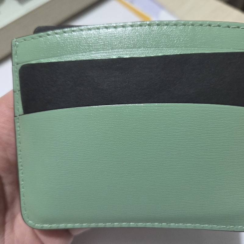 全新 Cartier 牛油果綠卡包 Card Holder-11
