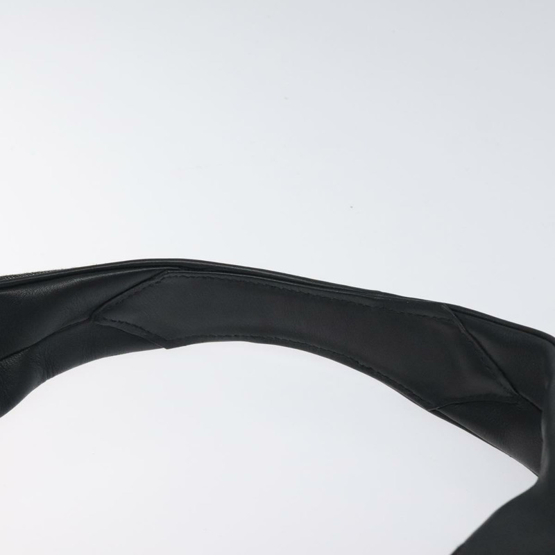 【日本直送】寶格麗 Logo Mania 單肩包 帆布 皮革 黑色 銀色 正品 130143-7