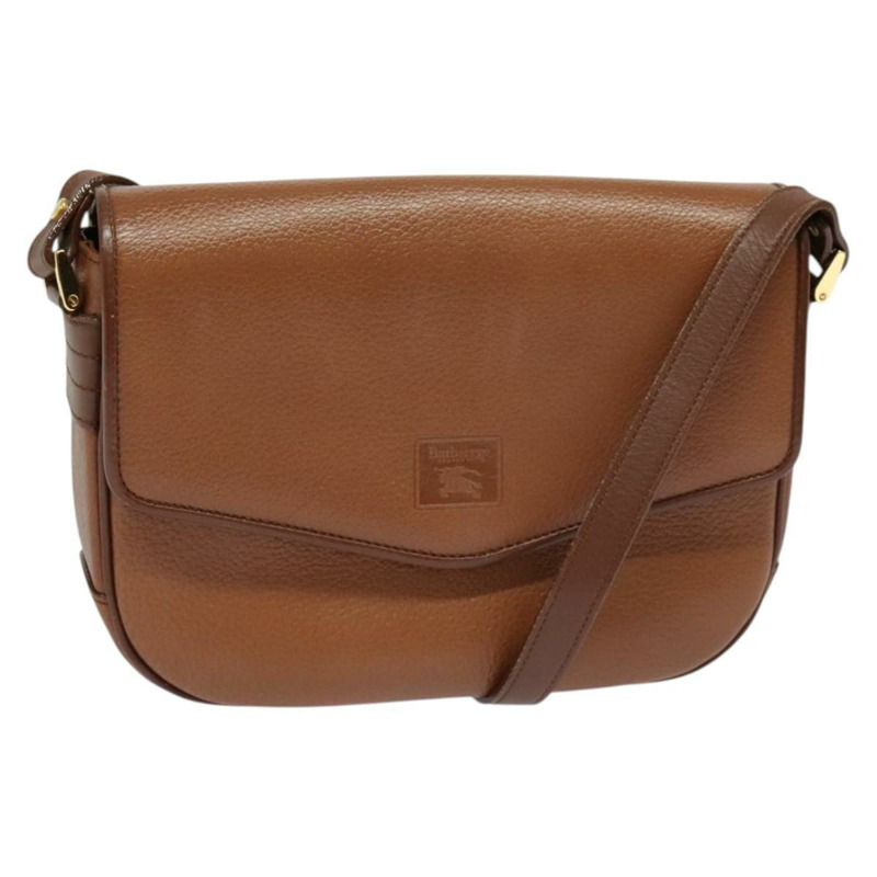 【日本直送】Burberry 棕色金色皮革肩背包 正品 ep9710-0