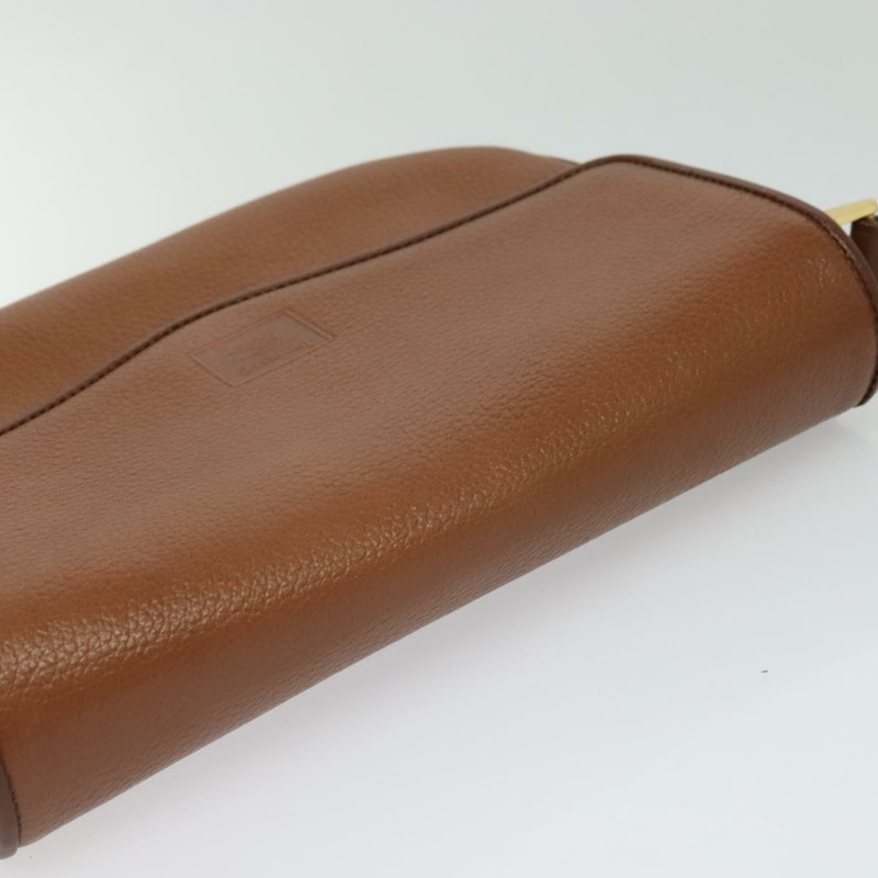 【日本直送】Burberry 棕色金色皮革肩背包 正品 ep9710-5