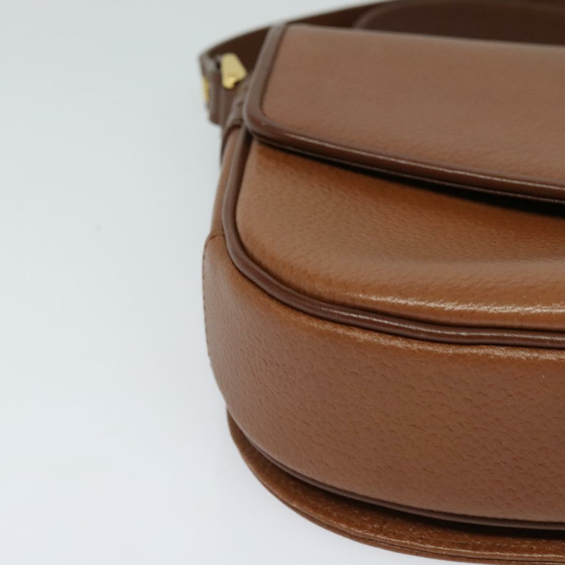 【日本直送】Burberry 棕色金色皮革肩背包 正品 ep9710-8