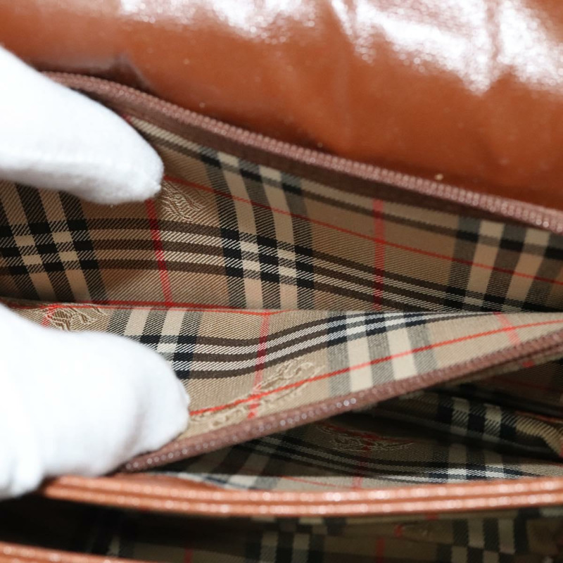 【日本直送】Burberry 棕色金色皮革肩背包 正品 ep9710-11