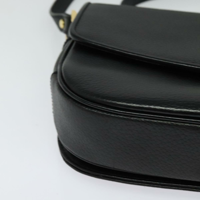 【日本直送】Burberry 皮革肩背包 黑色金色 正品 ep9691-8