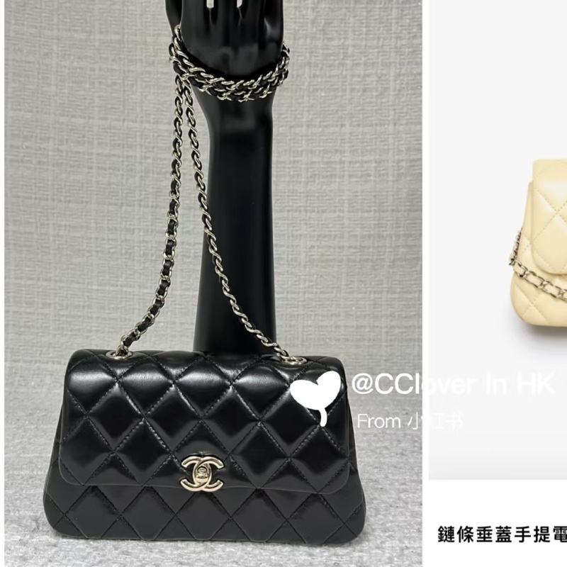 Chanel 全新黑金woc 隱藏版cf mini coco 雲朵包cf20 ☁️-6