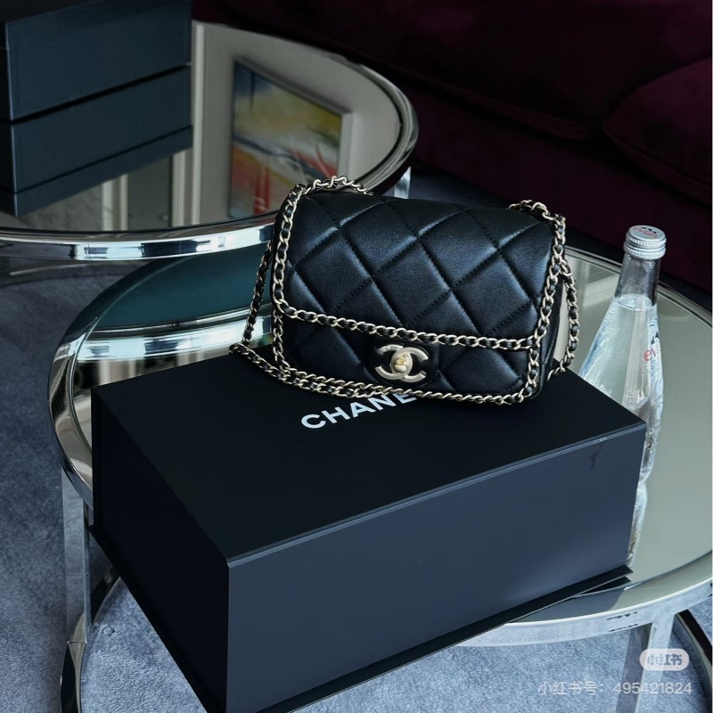 全新全配🈶️24年購證❤️ 香奈兒 #黑金 #滾邊 #cf #方胖子-1