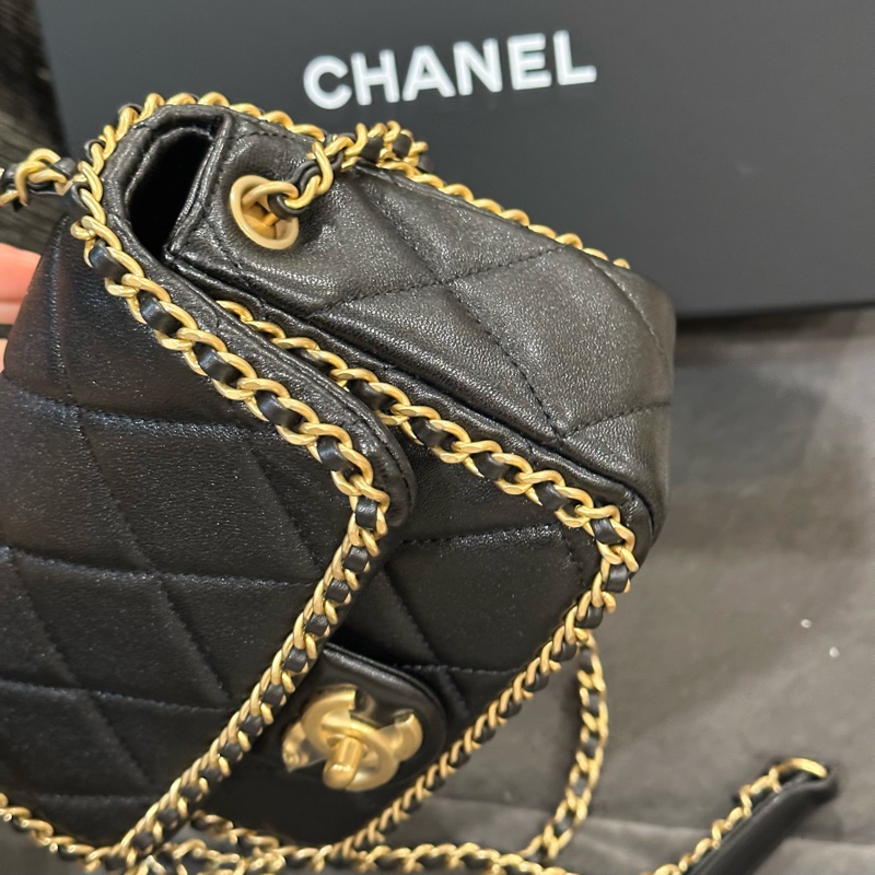 全新全配🈶️24年購證❤️ 香奈兒 #黑金 #滾邊 #cf #方胖子-8