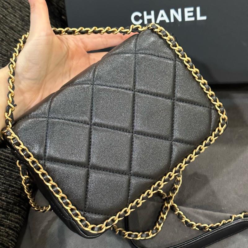 全新全配🈶️24年購證❤️ 香奈兒 #黑金 #滾邊 #cf #方胖子-10