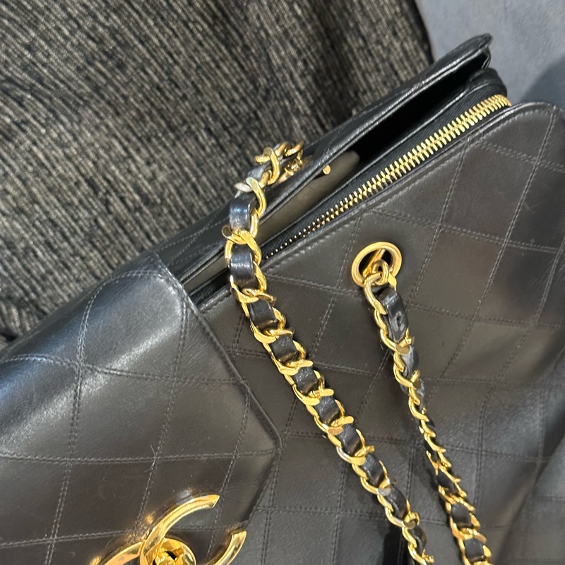 GD同款❤️ 香奈兒 #24k金 #貝嫂 大C logo #機場包 #托特包-9